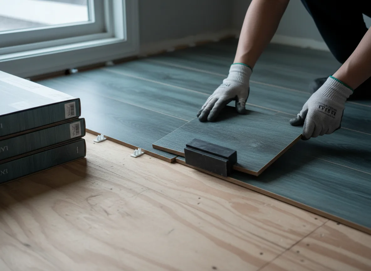 Luxury Vinyl Plank Installation company in Dodge, ND